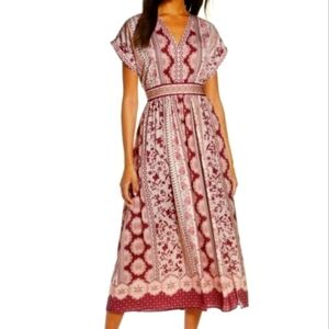 Gal Meets Glam Wine Liza Dress 18 NWT